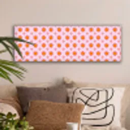 Zon - Patroon - Roze canvas 2cm klein 828 -sfeer1