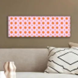 Zon - Patroon - Roze canvas 2cm klein 828 -sfeer3