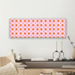 Zon - Patroon - Roze canvas 2cm klein 828 -sfeer6