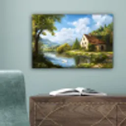 Zwaan - Bomen - Rust canvas 2cm klein -sfeer4