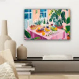 Tafel - Wijn - Fruit canvas 2cm klein -sfeer6