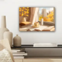 Thee - Boek - Thee - Herfst canvas 2cm klein -sfeer6