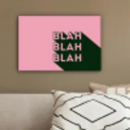 Tekst - Grafisch - Groen - Schaduw canvas 2cm klein -sfeer3