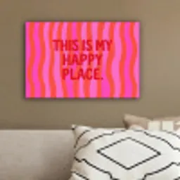 Tekst - Modern - Kleurrijk canvas 2cm klein -sfeer3