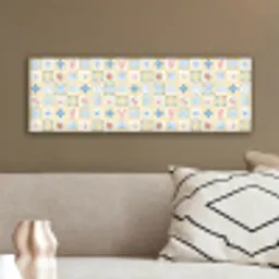 Zee - Sfeer - Mozaïek - Vis canvas 2cm klein 828 -sfeer3