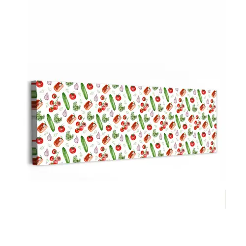 Tomaat - Paprika - Komkommer - Patroon canvas 2cm klein 828 -z3d