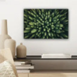 Bomen - Naaldwoud - Structuur canvas 2cm klein -sfeer6