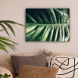 Tropisch - Inductie mat - Natuur - Inductie beschermer - Jungle canvas 2cm klein -sfeer1