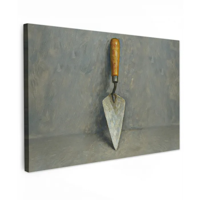 Troffel - Verf - Gereedschap canvas 2cm klein -z3d