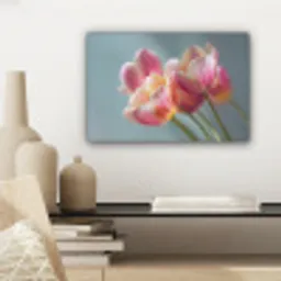 Tulpen - Roze - Stelen canvas 2cm klein -sfeer6