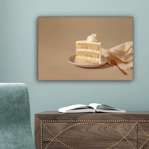 Vanilletaart - Cake - Romig canvas 2cm klein -sfeer4
