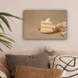 Vanilletaart - Cake - Romig canvas 2cm klein -sfeer1