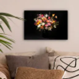 Vaas - Bloemen - Tulpen canvas 2cm klein -sfeer1