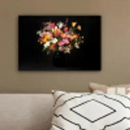 Vaas - Bloemen - Tulpen canvas 2cm klein -sfeer3