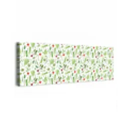 Groente - Patroon - Groen - Rood canvas 2cm klein 828 -z3d