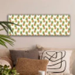 Vintage - Ananas - Blad canvas 2cm klein 828 -sfeer1