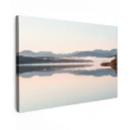 Water - Bomen - Mistlaag canvas 2cm klein -z3d