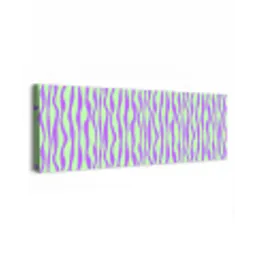 Golven - Paars - Mint - Groen canvas 2cm klein 828 -z3d