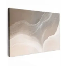 Golvende lijnen - Luchtstromen - Harmonieus canvas 2cm klein -z3d
