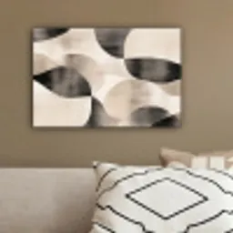 Grillige vormen - Subtiele overgangen - Dynamisch canvas 2cm klein -sfeer3