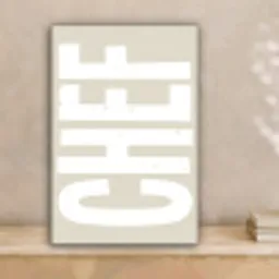 Wit - Chef - Decoratie - Japandi canvas 2cm klein -sfeer1