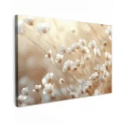 Wilde - Bloemen - Wit canvas 2cm klein -z3d
