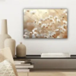 Wilde - Bloemen - Wit canvas 2cm klein -sfeer6