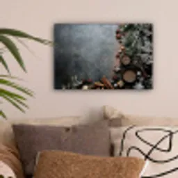 Winter - Kruiden - Sneeuw - Chocolade canvas 2cm klein -sfeer1