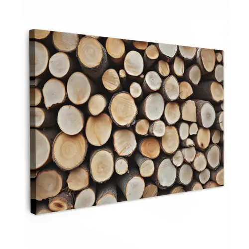 Hout - Boomstammen - Textuur canvas 2cm klein -z3d