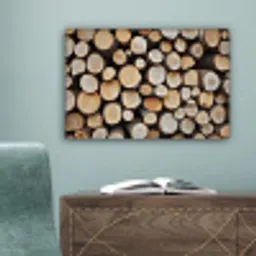 Hout - Boomstammen - Textuur canvas 2cm klein -sfeer4