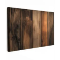 Hout - Rustiek - Donkere Planken canvas 2cm klein -z3d