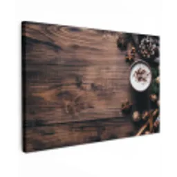 Hout - Landelijk - Warm - Natuur canvas 2cm klein -z3d