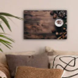 Hout - Landelijk - Warm - Natuur canvas 2cm klein -sfeer1