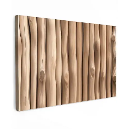 Hout - Stam - Lichtbruin canvas 2cm klein -z3d