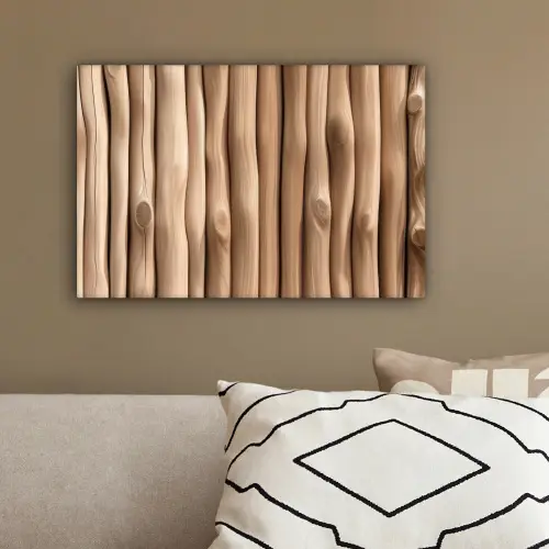 Hout - Stam - Lichtbruin canvas 2cm klein -sfeer3