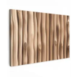Hout - Stam - Lichtbruin canvas 2cm klein -z3d