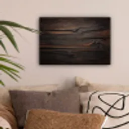 Hout - Grillige nerven canvas 2cm klein -sfeer1