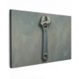 Moersleutel - Gereedschap - Verf canvas 2cm klein -z3d