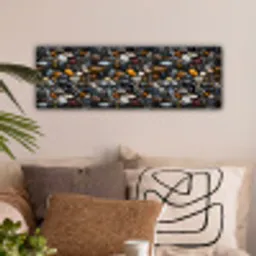 Geel - Kiezels - Glad canvas 2cm klein 828 -sfeer1