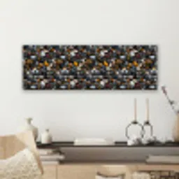 Geel - Kiezels - Glad canvas 2cm klein 828 -sfeer6