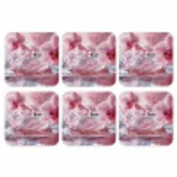 Abstract - Modern - Water - Orchidee onderzetter kurk middel -3d