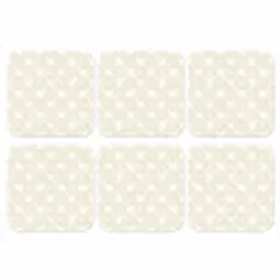 Abstract - Motief - Beige onderzetter kurk middel 366 -3d