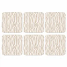 Abstract - Zebra - Beige onderzetter kurk middel 366 -3d