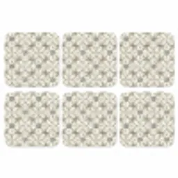 Antiek - Tegel - Beige onderzetter kurk middel 366 -3d