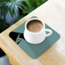 Arm - Glas - Pak - Blauw onderzetter kurk middel -sfeer5