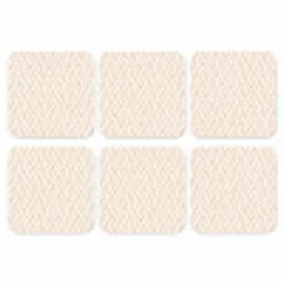 Beige - Zigzag - Patroon onderzetter kurk middel 366 -3d