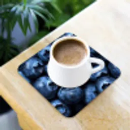 Bessen - Blauw - Fruit onderzetter kurk middel -sfeer5