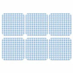 Zee - Sfeer - Blauw - Wit onderzetter kurk middel 366 -3d