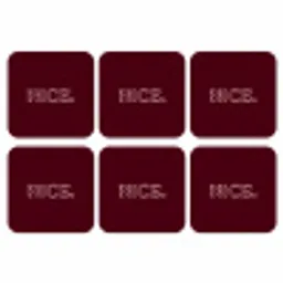 Bordeaux - Nice - minimalistisch onderzetter kurk middel -3d
