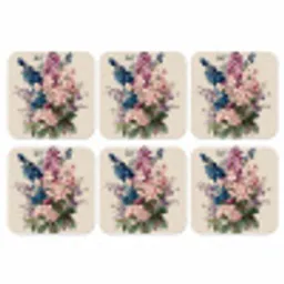Boeket - Beige - Harmonieus - Subtiel onderzetter kurk middel -3d
